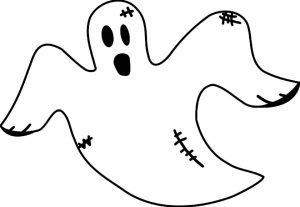 Free Ghost Coloring Pages   75908