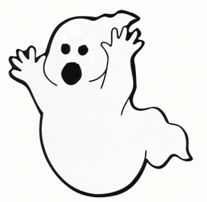 Free Ghost Coloring Pages   92377