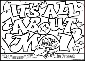 Free Graffiti Coloring Pages to Print   76049