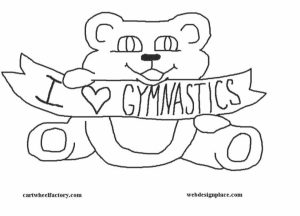 Free Gymnastics Coloring Pages   t29m8