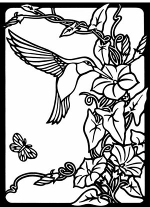 Free Hummingbird Coloring Pages to Print   00029