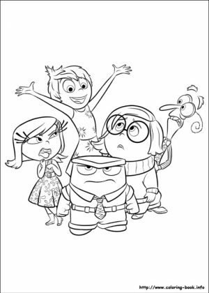 Free Inside Out Coloring Pages Disney Printable   63992