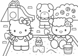 Free Kitty Coloring Pages for Toddlers   54494