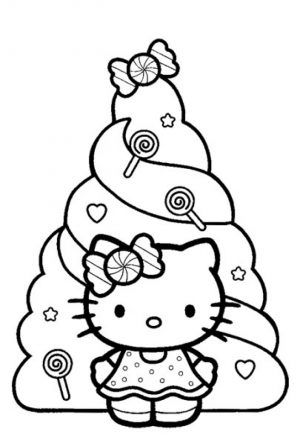 Free Kitty Printable Coloring Pages for Kids   70316