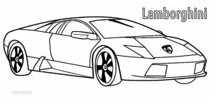 Free Lamborghini Coloring Pages   4488
