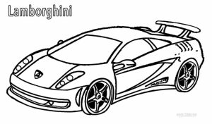 Free Lamborghini Coloring Pages   46159