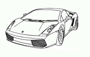 Free Lamborghini Coloring Pages to Print   92377