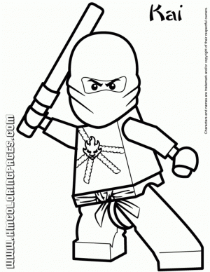 Free Lego Ninjago Coloring Pages   467392