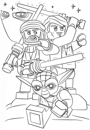 Free Lego Star Wars Coloring Pages   33677