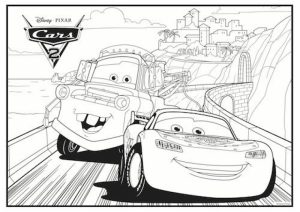 Free Lightning McQueen Coloring Pages   467395