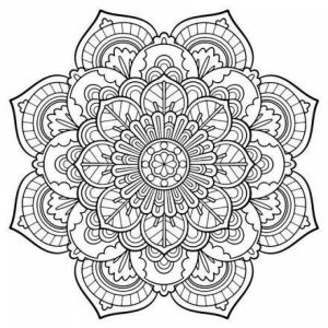 Free Mandala Coloring Pages For Adults   42893