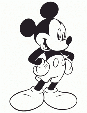 Free Mickey Coloring Pages to Print   01276