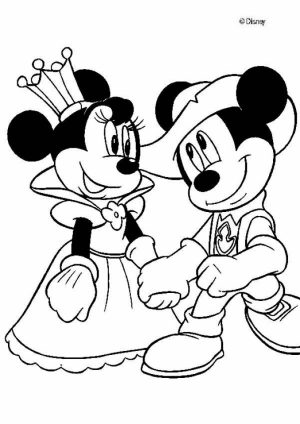 Free Mickey Mouse Coloring Page   75908
