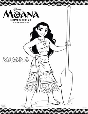 Free Moana Coloring Pages to Print   ED33C
