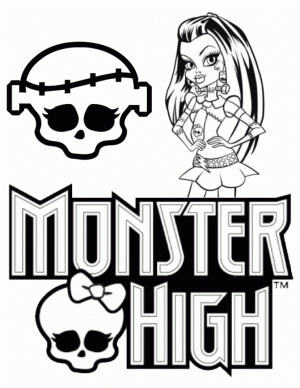 Free Monster High Coloring Pages   623685