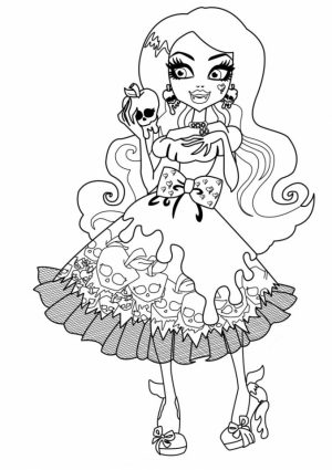 Free Monster High Coloring Pages   787921