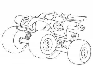 Free Monster Truck Coloring Pages   46303