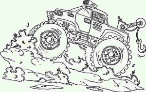 Free Monster Truck Coloring Pages to Print   67344
