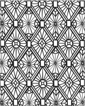 Free Mosaic Coloring Pages   17248
