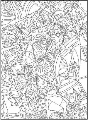 Free Mosaic Coloring Pages to Print   77417