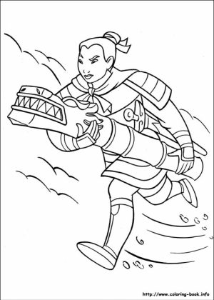 Free Mulan Coloring Pages to Print   590f10