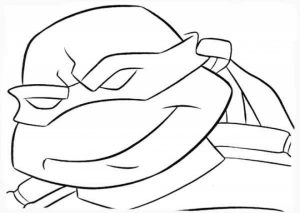 Free Ninja Turtle Coloring Page to Print   88595