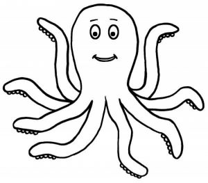 Free Octopus Coloring Pages   9tf1q