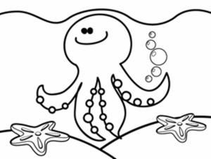 Free Octopus Coloring Pages to Print   6pyax