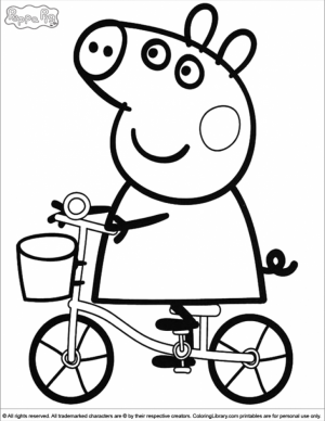 Free Peppa Pig Coloring Pages to Print   45579