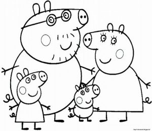 Free Peppa Pig Coloring Pages to Print   83895