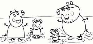 Free Peppa Pig Coloring Pages to Print   94074