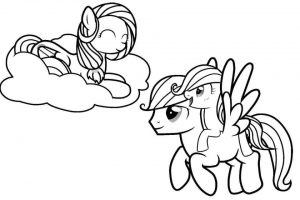 Free Picture of My Little Pony Friendship Is Magic Coloring Pages   94430