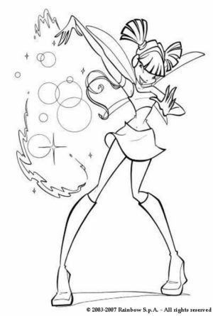 Free Picture of Winx Club Coloring Pages   prmlr