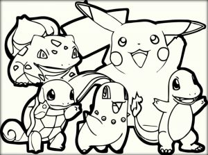 Free Pokemon Coloring Page to Print   48058