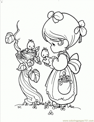 Free Precious Moments Coloring Pages   5sd51