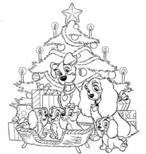 Free Preschool Disney Christmas Coloring Pages to Print   T77HA