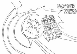 Free Preschool Doctor Who Coloring Pages to Print   T77HA
