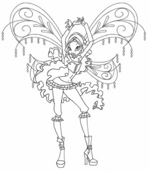 Free Preschool Winx Club Coloring Pages to Print   p1ivq