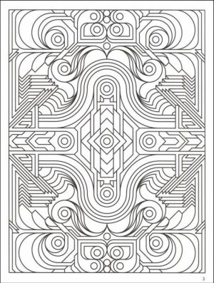 Free Printable Art Deco Patterns Coloring Pages for Adults   76429