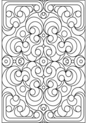 Free Printable Art Deco Patterns Coloring Pages for Grown Ups   6765ci