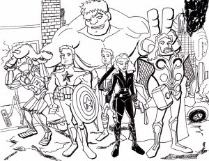 Free Printable Avengers Coloring Pages   78512