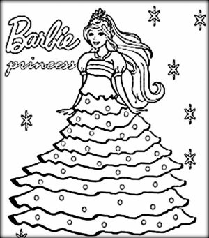 Free Printable Barbie Coloring Pages for Kids   5gzkd