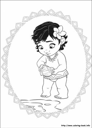 Free Printable Disney Moana Coloring Pages   kl34s