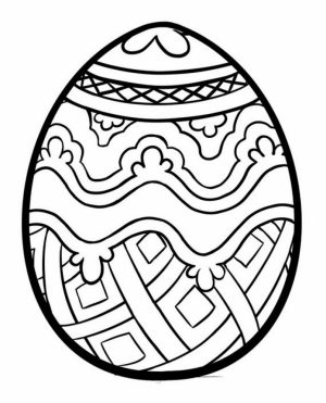 Free Printable Easter Egg Coloring Pages for Adults   86791