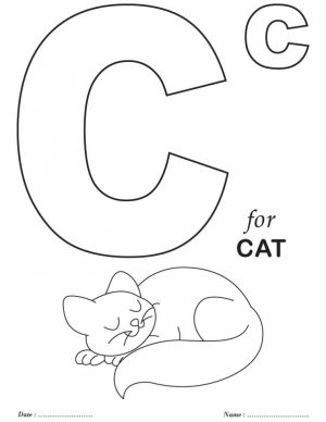Free Printable Letter Coloring Pages for Kids   I86Om
