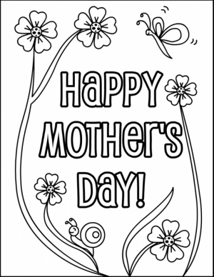 Free Printable Mothers Day Coloring Pages   84898