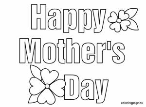 Free Printable Mothers Day Coloring Pages   92019
