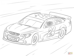 Free Printable Nascar Coloring Pages for Children   58632
