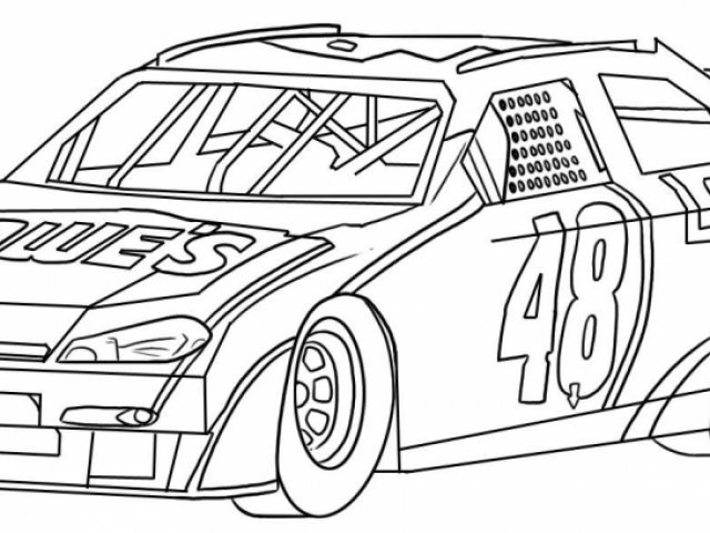 Get This Free Printable Nascar Coloring Pages for Children 72790