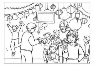 Free Printable New Years Coloring Pages Online   40301